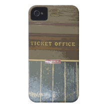 Train Station Ticket Window Case-Mate iPhone 4 Cases