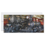 Train - Steam Locomotives rack cards
