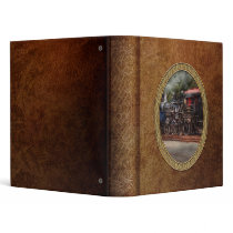 Train - Steam - The conductors job 3 Ring Binder