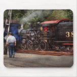 Train - Steam - The conductors job Mouse Pad