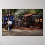 Train - Steam - The conductors job Poster