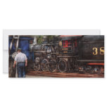 Train - Steam - The conductors job Custom Rack Cards
