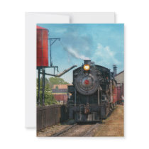 Train - Strasburg Number 9 Invitations