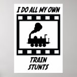 Train Stunts Poster