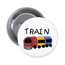 TRAIN T-shirts and Gifts Buttons