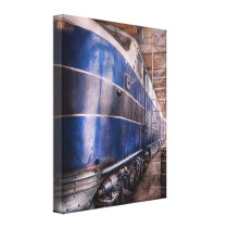 Train - The maintenance facility canvas prints