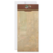 Train - The stationmasters office Rack Card Template
