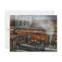 Train - The train yard II Custom Invitations
