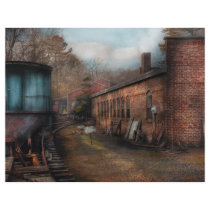Train - The Train Yard letterhead by suburbanscenes Train - The Train Yard letterhead
