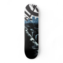 Train to the City skateboards by RAWdesigns Train to the City skateboards