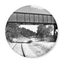 Train Tracks magnets by flyingdisc Train Tracks magnets