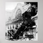 Train Wreck at Montparnasse,  22 October 1895 Posters