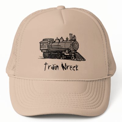 Train Wreck hat by Tamathaa