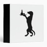 Trained Dog 3 Ring Binders