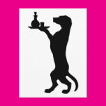 Trained Dog Post Card