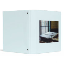 Traingle, Ruler and Compass Vinyl Binder