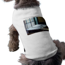 Traingle, Ruler and Compass Dog Tshirt