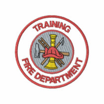 Training Fire Dept embroidered shirts