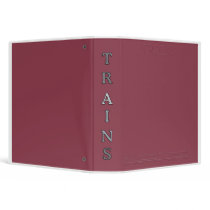 Trains Binder