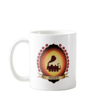 Trains Mandorla mugs by sciencewillprevail Trains Mandorla mugs