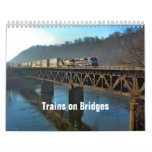 Trains on Bridges Calendar
