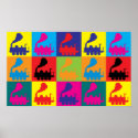 Trains Pop Art posters