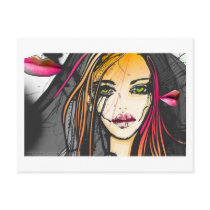 Trainwreck Postcard