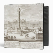 Trajan's Square Rome, from 'Entwurf einer historis Vinyl Binder