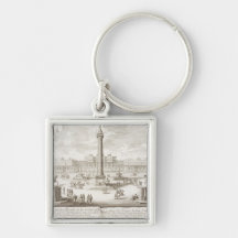 Trajan's Square Rome, from 'Entwurf einer historis Keychains