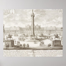 Trajan's Square Rome, from 'Entwurf einer historis Poster