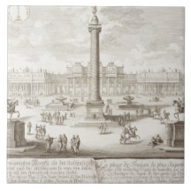 Trajan's Square Rome, from 'Entwurf einer historis Tiles