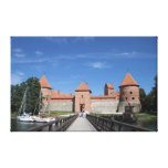 Trakai Castle Wrapped Canvas Stretched Canvas Print
