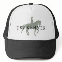TRAKEHNER with Dressage Horse & Rider hats by dogsandhorses TRAKEHNER with Dressage Horse & Rider hats