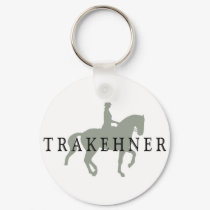 TRAKEHNER with Dressage Horse & Rider keychains