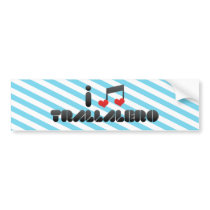 Trallalero fan bumper stickers