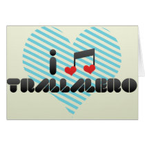Trallalero fan greeting cards
