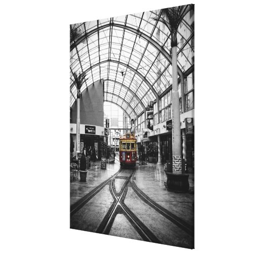 Tram : Christchurch New Zealand Canvas wrappedcanvas
