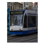 Tram in Amsterdam Post Card