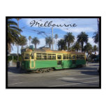 tram melbourne post card