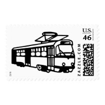 Tram - Subway postage