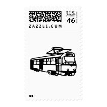 Tram - Subway postage