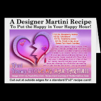 Tramp Stole My Man Valentine Tartini Recipe  Card cards