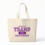 Tramp University Canvas Bags