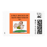trampoline bounce postage