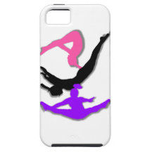 Trampoline gymnast iPhone 5 case