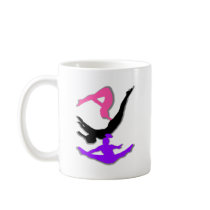 Trampoline gymnast mugs