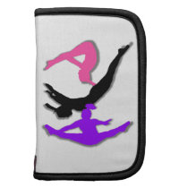 Trampoline Gymnast Rickshaw planner folio Mini