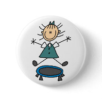 Trampoline Stick Figure Button