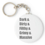 Trance House Techno Electro Dance Rave shirt Keychain
