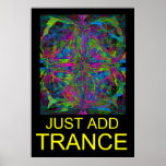 Trance music poster